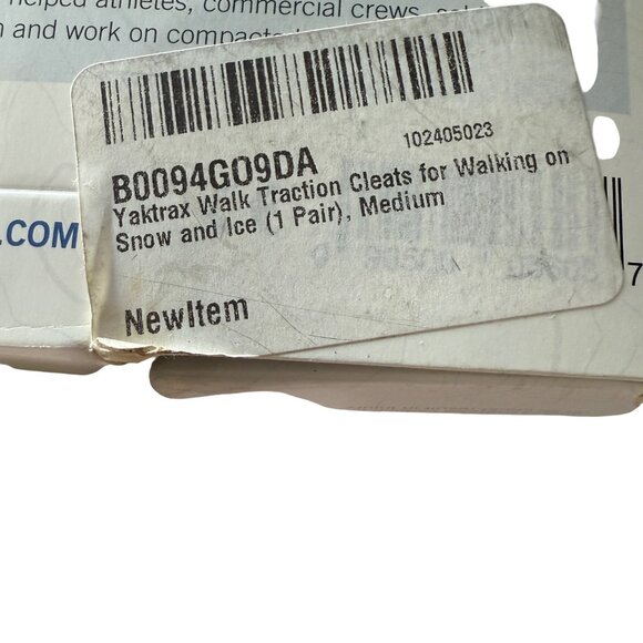 Yaktrax Walk Ice Cleats Size M men’s 9-11 women’s 10.5-12.5 US new damaged box - Picture 5 of 12